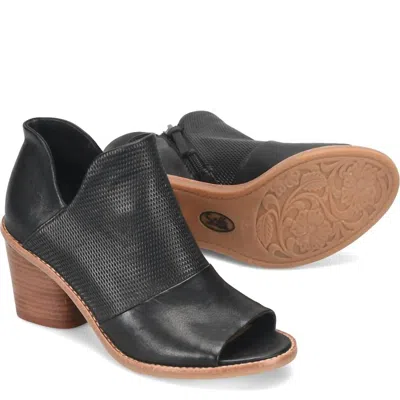 SÖFFT WOMEN'S MOLLY OPEN TOE BOOTIE IN BLACK