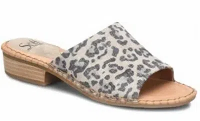 Söfft Women's Nalanie Slide Slip On In Leopard In Multi