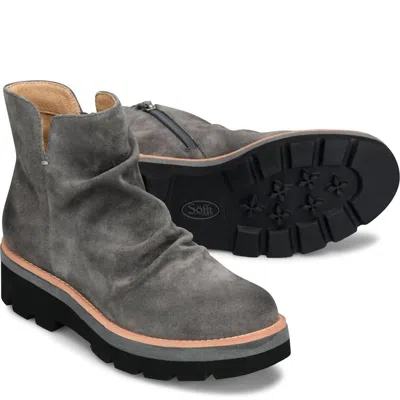 Söfft Women's Pecola Slouch Boot In Smoke In Grey