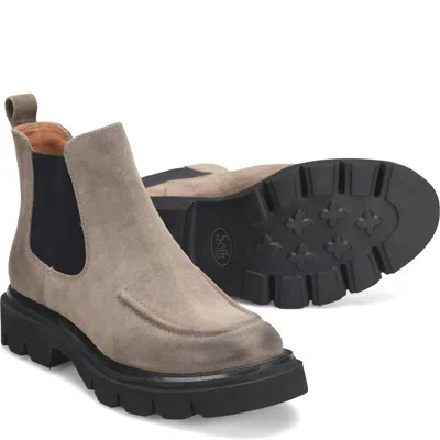 Söfft Women's Samira Chelsea Boot In Taupe Suede In Brown