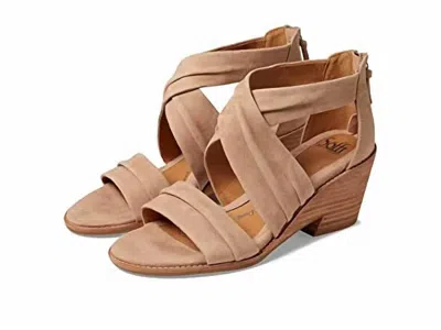 Söfft Women's Samoa Wedge Heel In Rose Taupe In Animal Print