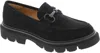 Söfft Women Satara Loafer In Black Suede In Black