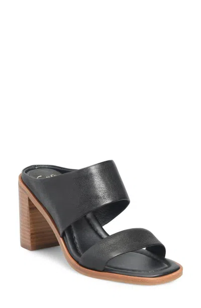 Söfft Women's Sheila Heel 2 Band Sandals In Black
