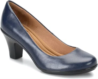 Söfft Women's Velma Sandal In Peacoat Navy In Multi