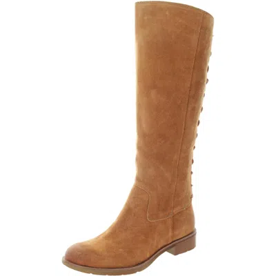 Söfft Womens Waterproof Leather Knee-high Boots In Green
