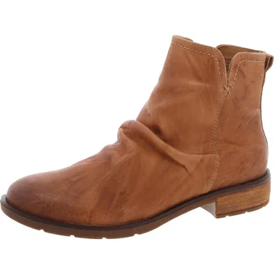 Söfft Womens Zipper Faux Leather Ankle Boots In Multi