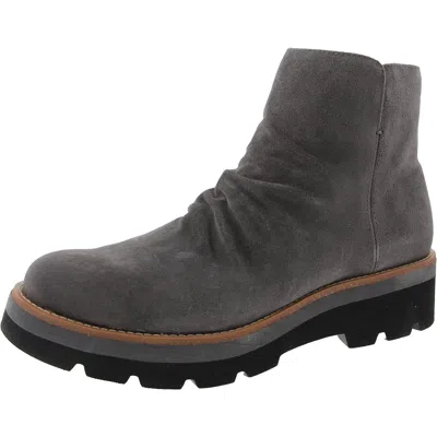 Söfft Womens Zipper Manmade Chelsea Boots In Grey