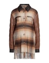 Sfizio Studio Woman Coat Brown Size 8 Polyamide, Wool, Viscose In Brown