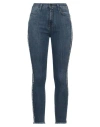 Sfizio Studio Woman Jeans Blue Size 28 Cotton, Elastane In Blue