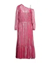 Sfizio Long Dresses In Red