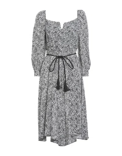 Sfizio Midi Dresses In Black