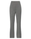 Sfizio Studio Woman Pants Black Size 10 Polyester, Viscose, Elastane, Cotton In Black