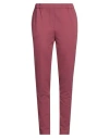 Sfizio Studio Woman Pants Garnet Size 8 Viscose, Nylon, Elastane In Red