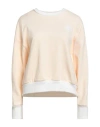 Sfizio Studio Woman Sweatshirt Light Pink Size M Cotton In Orange