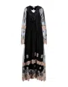 Sfizio Long Dresses In Black