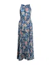 Sfizio Long Dresses In Blue