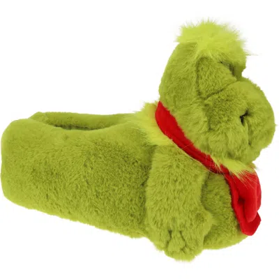 Sg Footwear The Grinch Face Slipper In Green