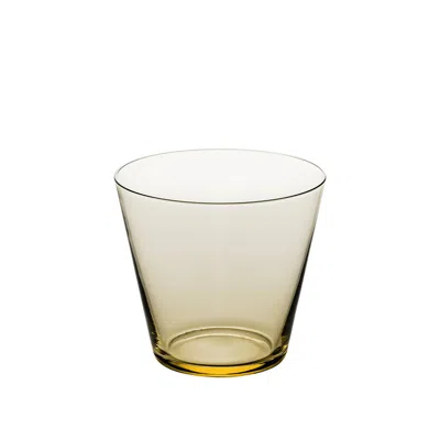 Sghr Sugahara Brown Fifty's Handcrafted Old Fashioned Glass - Tan