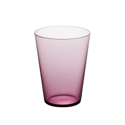 Sghr Sugahara Fifty's Handcrafted Glass Tumbler - Red In Pink