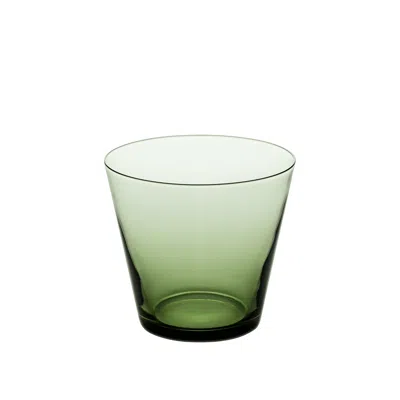 Sghr Sugahara Fifty's Handcrafted Old Fashioned Glass - Forest Green