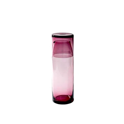 Sghr Sugahara Pink / Purple Night Carafe - Wine Red, Small