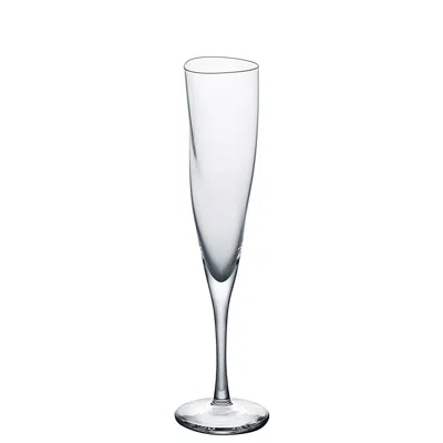 Sghr Sugahara White Helen Champagne Glass Clear Small