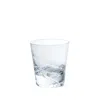 Sghr Sugahara White Kirameki Old Fashioned Glass - Three Lines, Clear