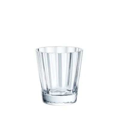 Sghr Sugahara White Kirameki Old Fashioned Glass - Vertical Twelve Lines, Clear