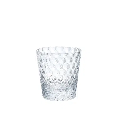 Sghr Sugahara White Kirameki Old Fashioned Glass Grid