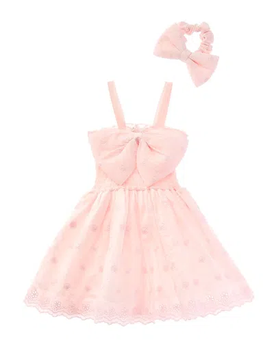 Shabby Chic Kids' 2pc Dress Set In Pink