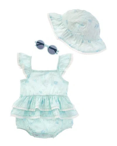 Shabby Chic Kids' 3pc Dress Set In Blue