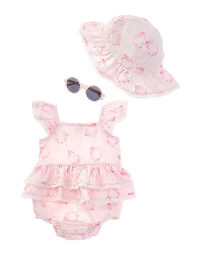 Shabby Chic Kids' 3pc Dress Set In Pink