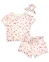 Shabby Chic 3pc Short Set In Neutral