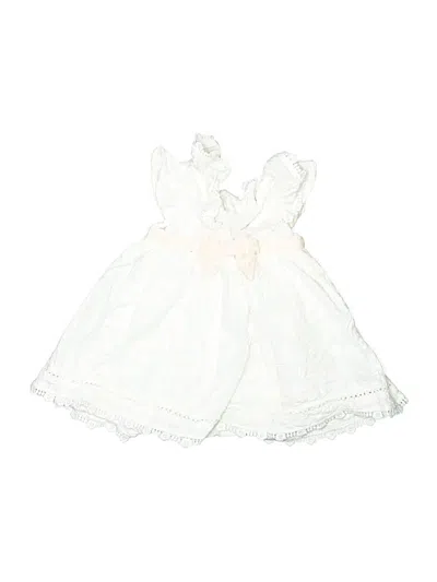 Pre-owned Shabby Chic Babies' Dress In White
