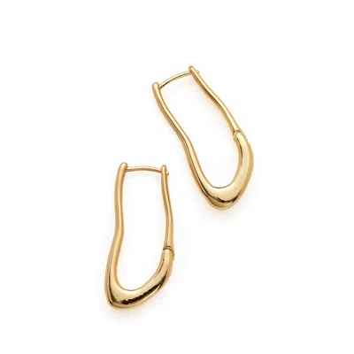 Shabella Nyc Women's Ballerina Earrings Gold