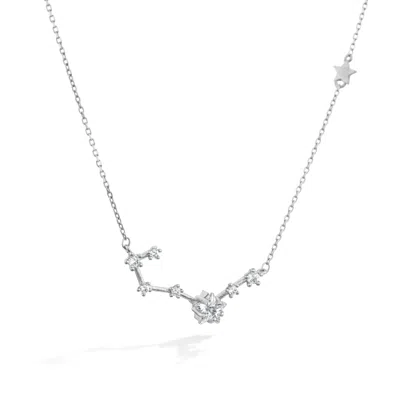 Shabella Nyc Women's Constellation Necklace Silver