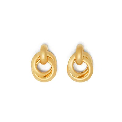 Shabella Nyc Women's Gold Bold Hoops Earrings