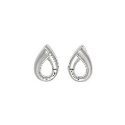 Shabella Nyc Women's Infinity Earrings Silver