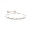 Shabella Nyc Women's Multi-circle Adjustable Bracelet Silver In Silver