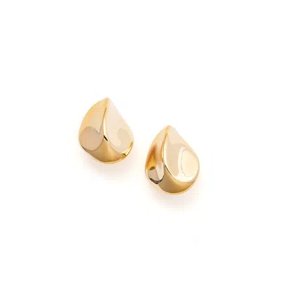 Shabella Nyc Women's Sculptural Drop Earrings Gold