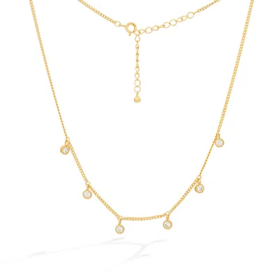 Shabella Nyc Women's Starry Night Necklace Gold