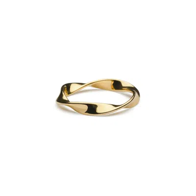 Shabella Nyc Women's Twirl Ring Gold