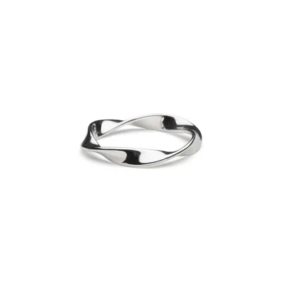 Shabella Nyc Women's Twirl Ring Silver
