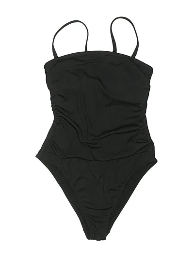 Pre-owned Shade & Shore Bodysuit In Black