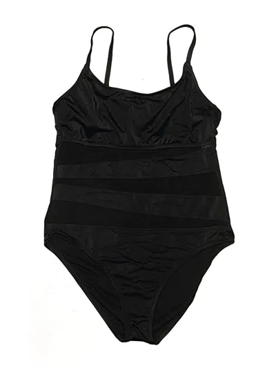 Pre-owned Shade & Shore Bodysuit In Black
