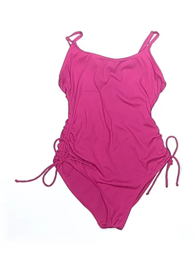 Pre-owned Shade & Shore Bodysuit In Pink
