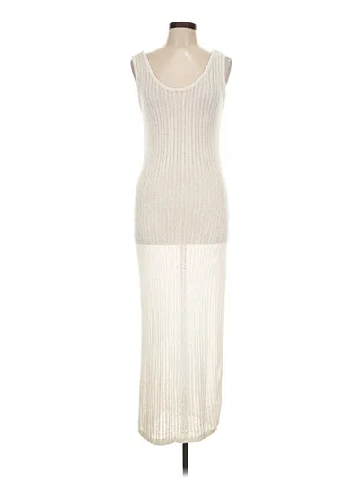 Pre-owned Shade & Shore Casual Dress In Ivory