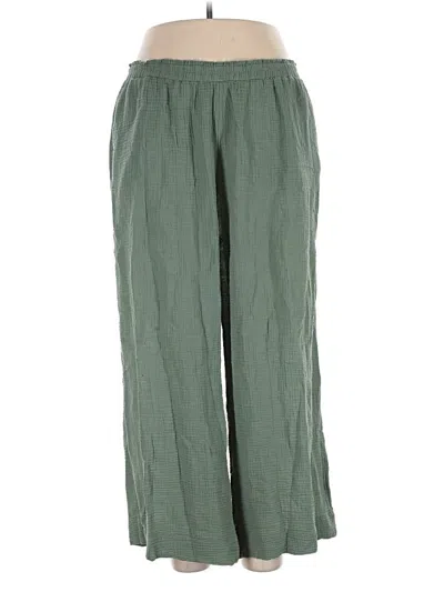 Pre-owned Shade & Shore Casual Pants In Green