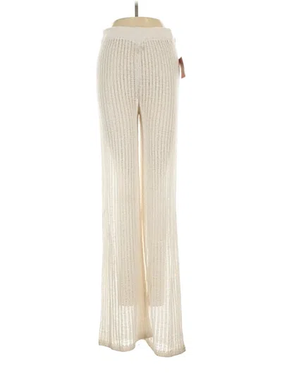 Pre-owned Shade & Shore Casual Pants In Ivory