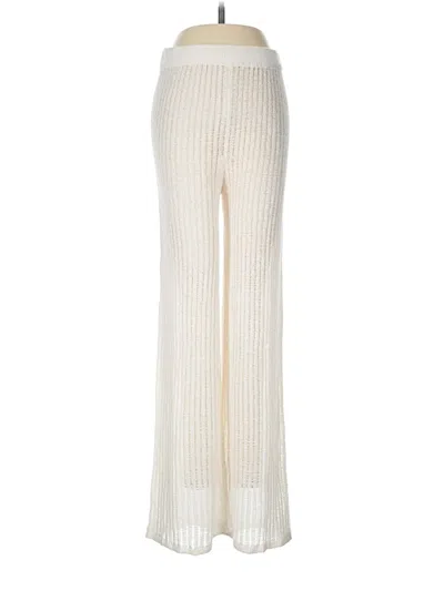 Pre-owned Shade & Shore Casual Pants In Ivory